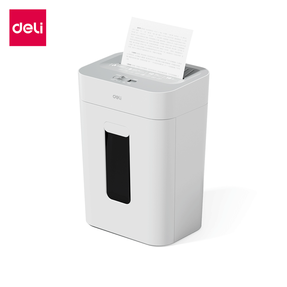 เครื่องทำลายเอกสาร 15 ลิตร DELI G12-WH-01