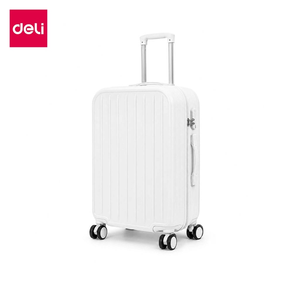 กระเป๋าเดินทางล้อลาก DELI EH1056-WH-24-01 24นิ้ว สีขาว_9