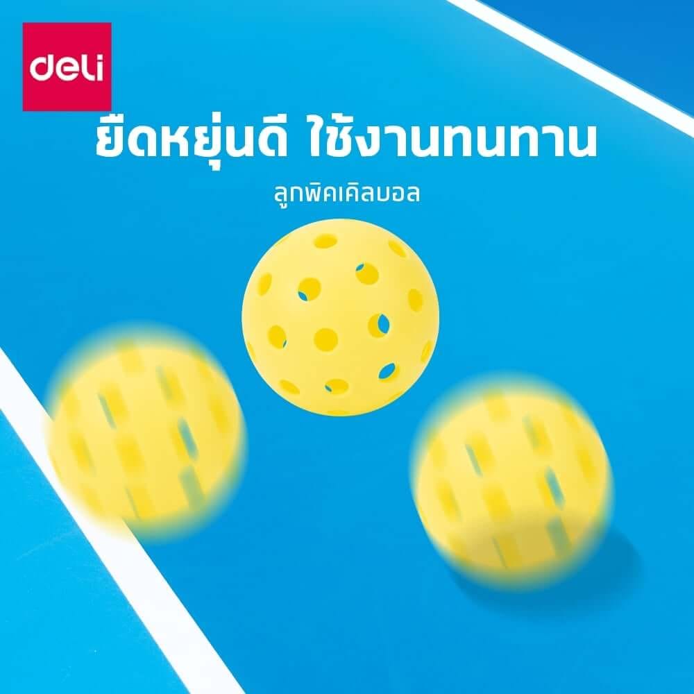 ไม้พิคเคิลบอล DELI ER401-C-WH-01 สีขาว