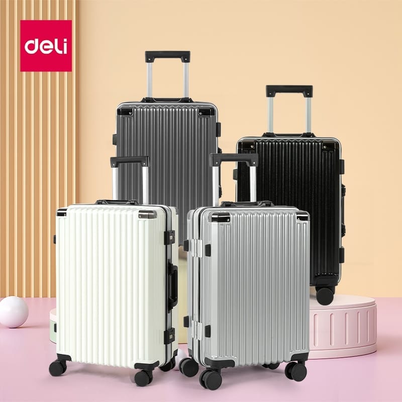 กระเป๋าเดินทางล้อลาก DELI EH1055-GR-20-01 20 นิ้ว สีเทา