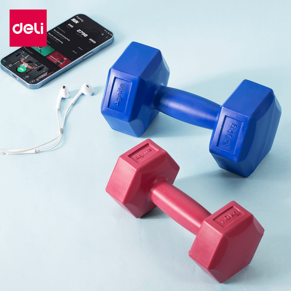 ดัมเบล AGNITE ER086-RD-01 3 กก. สีแดง_1