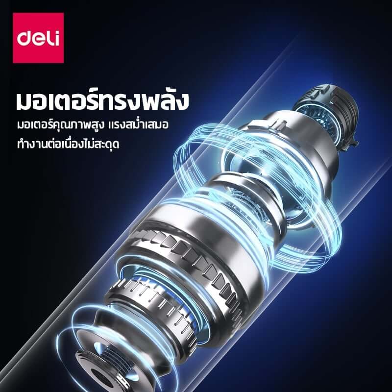 เครื่องนับแบงค์ DELI CT961-GR-01 สีเทา_2