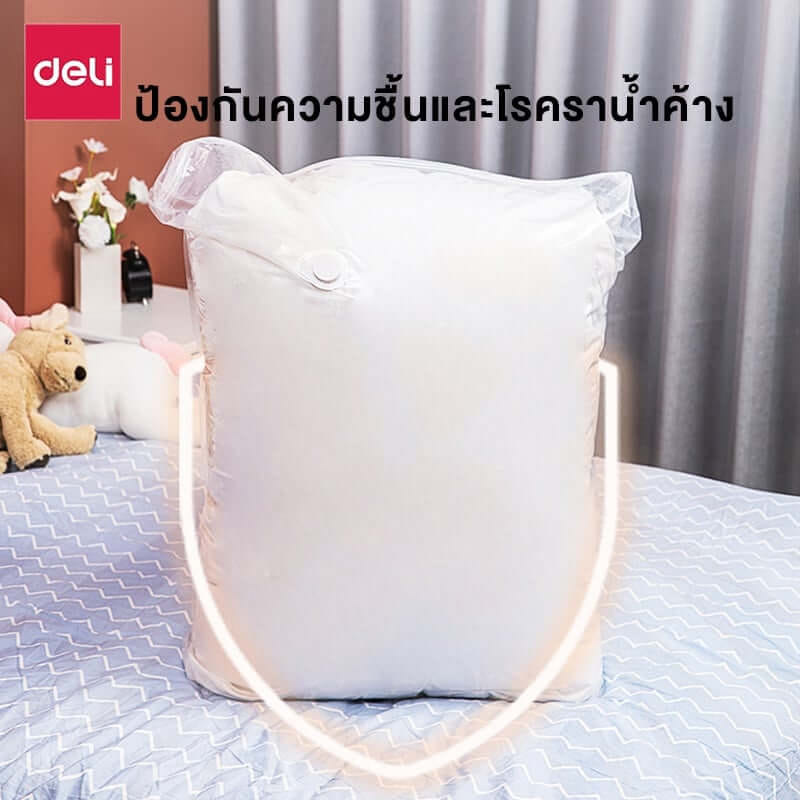 ถุงสูญญากาศ DELI VS580-CL-01 40X60 ซม.