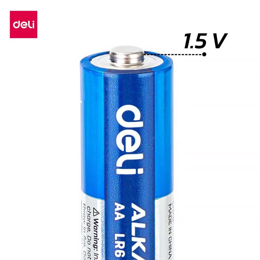 ถ่านอัลคาไลน์ AAA DELI E18511-BL-01 1.5V สีฟ้า (1ชิ้น)