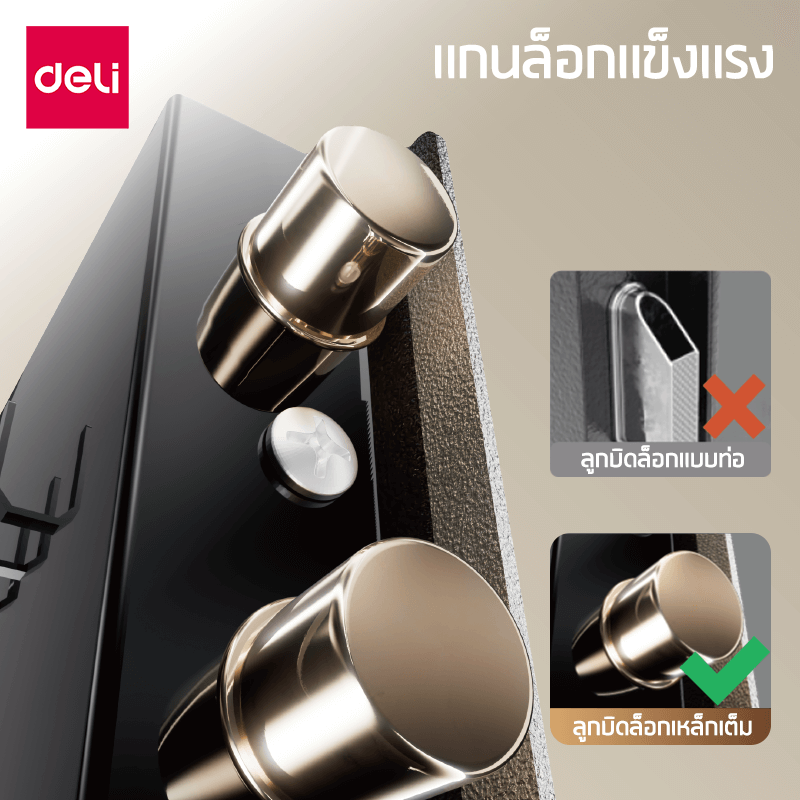 ตู้เซฟนิรภัย LOCKSWORTH VS4501-WH-01 สีขาว_4