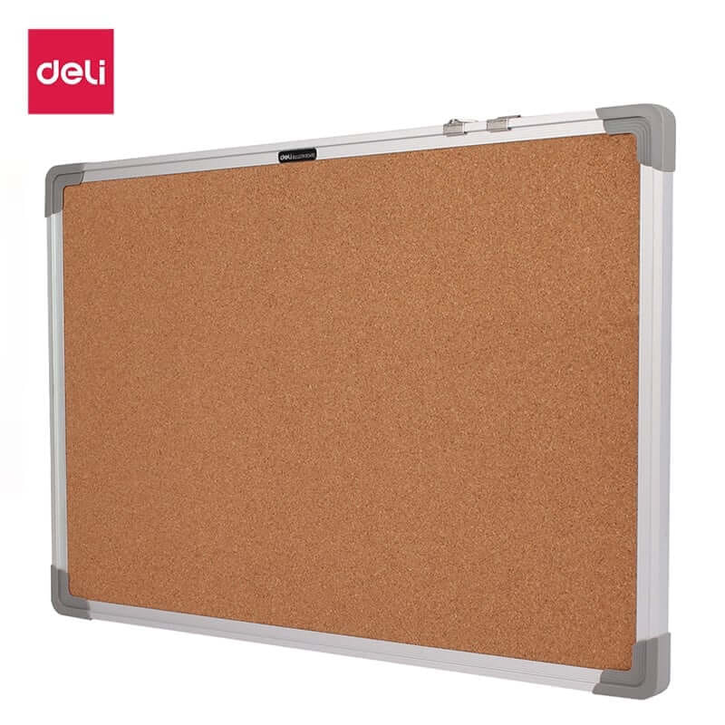 กระดานไม้ก๊อก DELI E39054-YL-01 90*120 ซม สีน้ำตาล_4