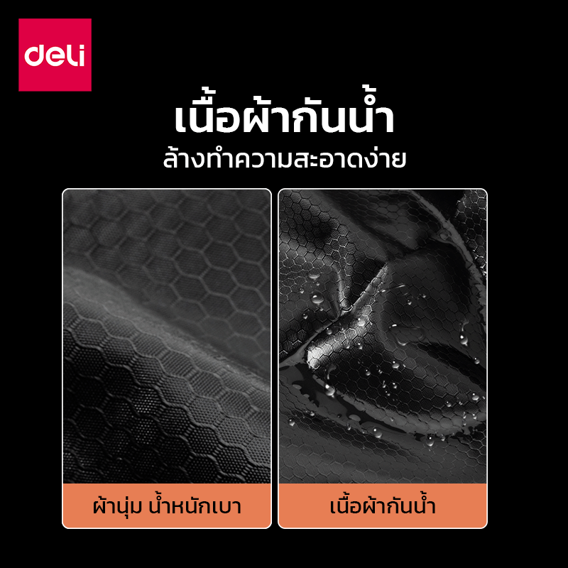 กระเป๋าสะพายหลัง DELI ER126-BK-01 สีดำ