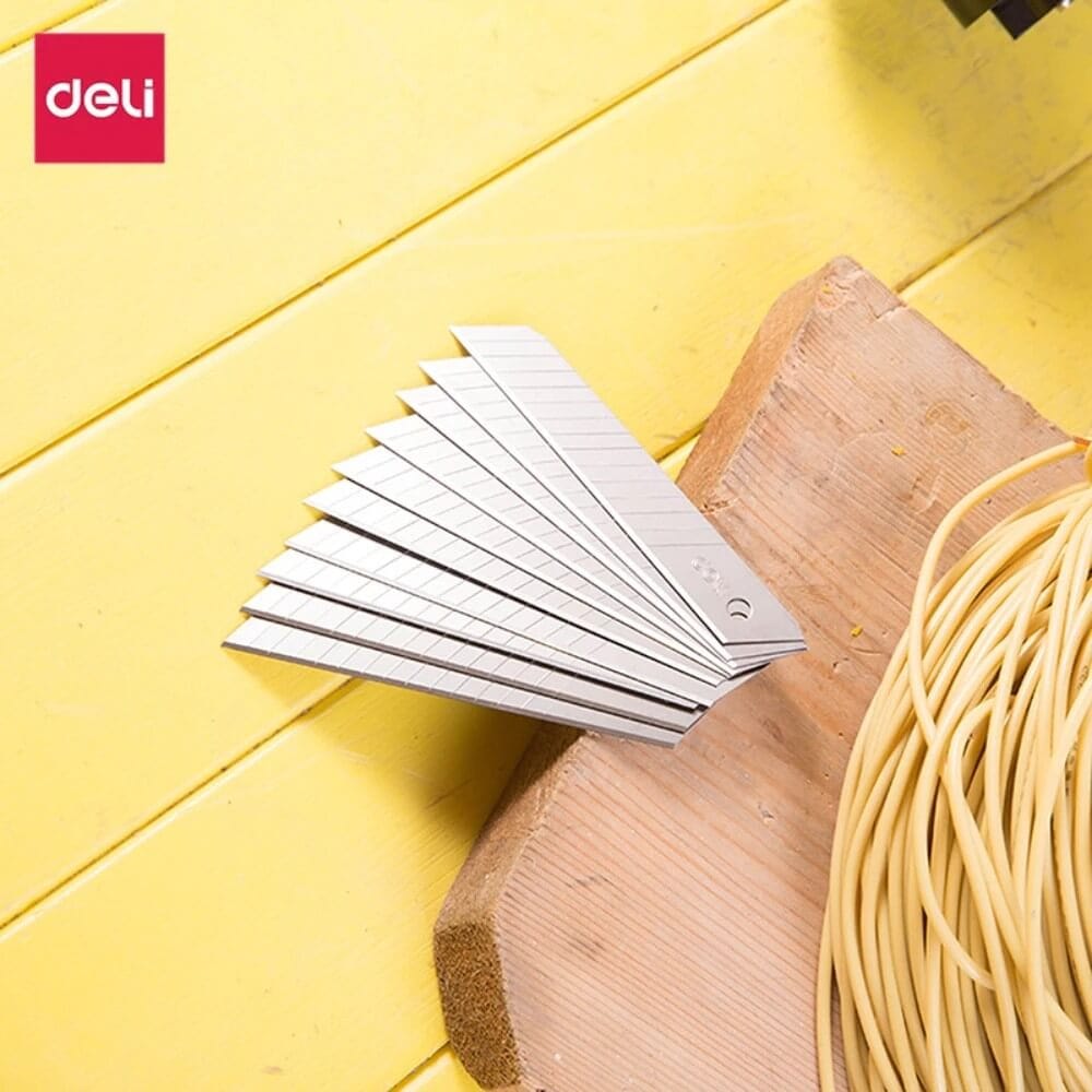 คัตเตอร์ DELI EDL025-YL-01 สีเหลือง_5