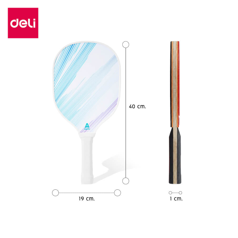 ไม้พิคเคิลบอล DELI ER401-C-WH-01 สีขาว