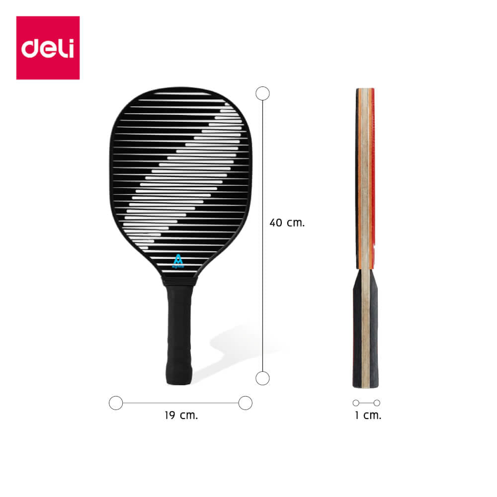 ไม้พิคเคิลบอล DELI ER401-B-BK-01 สีดำ