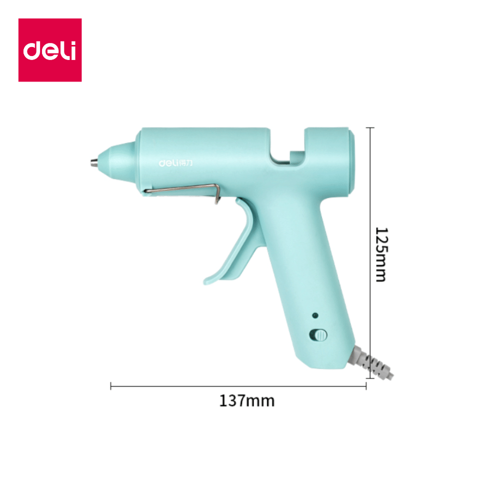 ปืนยิงกาว DELI 31401-BL-01 20W สีฟ้า