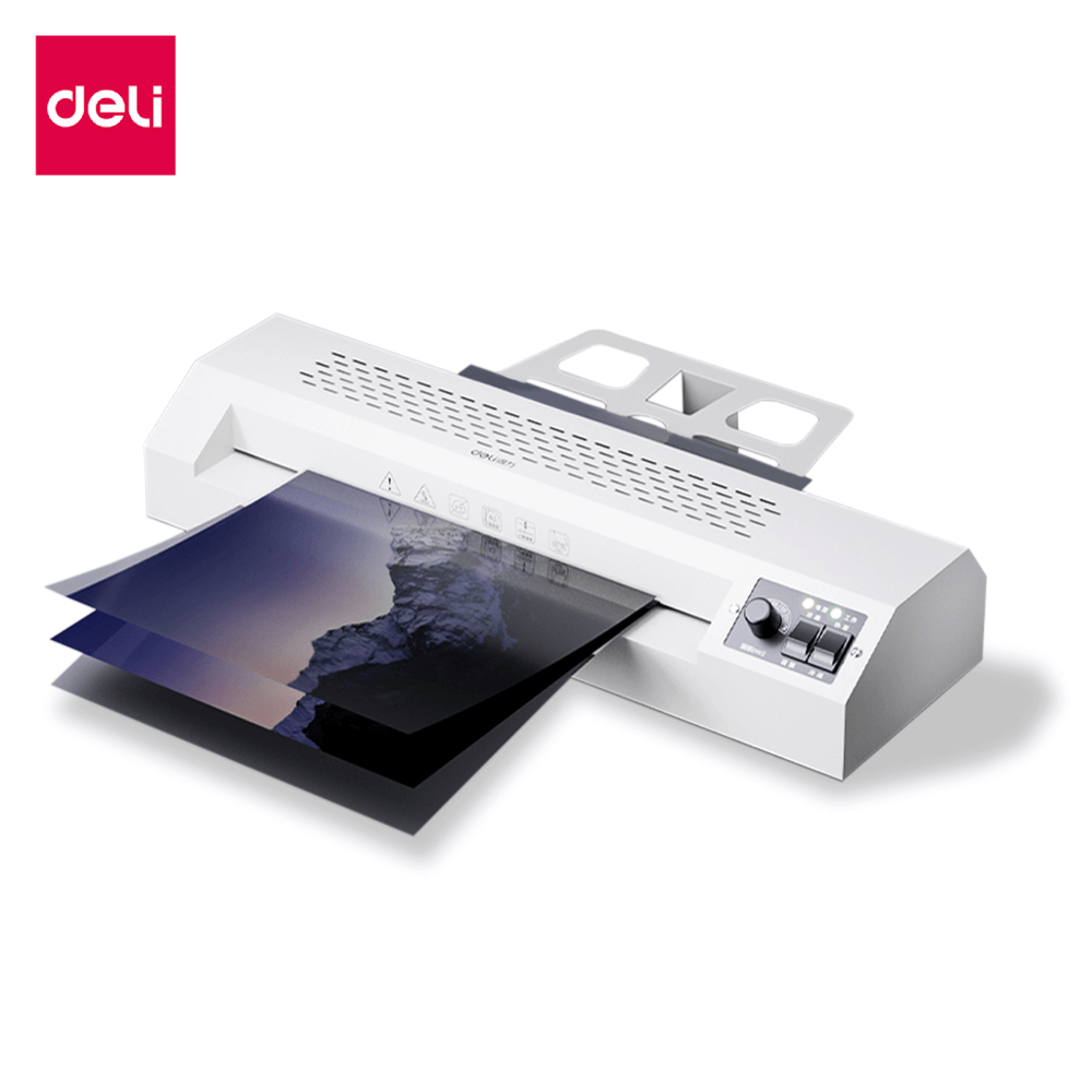 เครื่องเคลือบเอกสาร DELI GQ600-GR-01 ขนาด 137*450*85 มม สีเทา_7