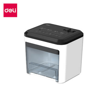เครื่องทำลายเอกสาร DELI ET002-WH-01 สีขาว 3.5 ลิตร_0