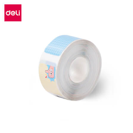 สติ๊กเกอร์ฉลาก DELI QH16-MX-01 ลายการ์ตูน_0