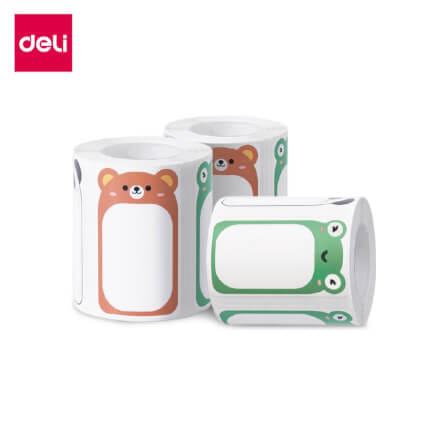 สติ๊กเกอร์ฉลาก DELI QH61-MX-01 5*3ซม. 120 ชิ้น_0