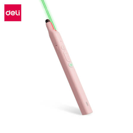 เลเซอร์พอยเตอร์ DELI ES003-G-PK-01 เลเซอร์สีเขียว สีชมพู_0