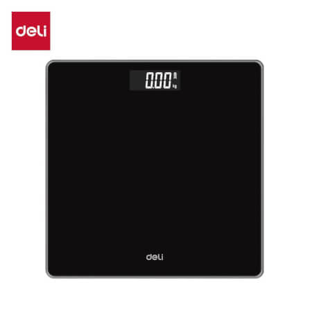 เครื่องชั่งน้ำหนักดิจิตอล DELI E86121-BK-01 สีดำ_0