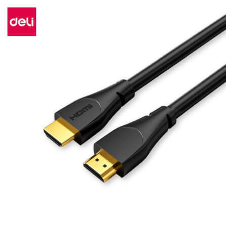 สาย HDMI DELI ET861(01)-BK-01 8K 1ม. สีดำ_0