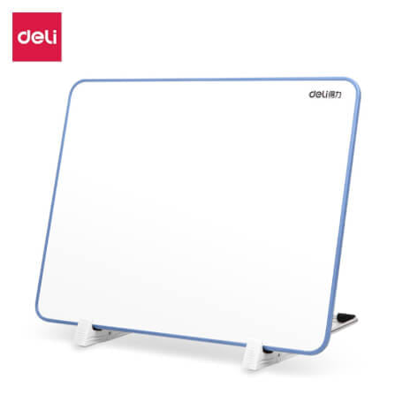 กระดานไวท์บอร์ดตั้งโต๊ะ DELI MB134-BL-01 สีฟ้า_0