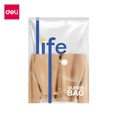ถุงสูญญากาศ DELI VS579-BL-01 45X60 ซม. ลาย LIFE_0