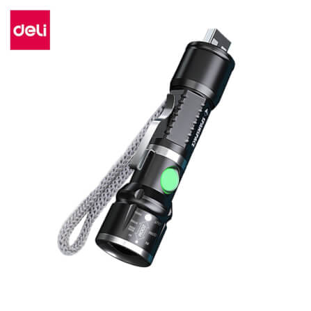 ไฟฉาย DELI VS4207-BK-01 2.5 วัตต์_0