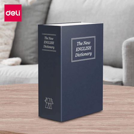 เซฟสมุด เซฟหนังสือ DELI ET647-BL-01 ปลดล็อคด้วยรหัส_1