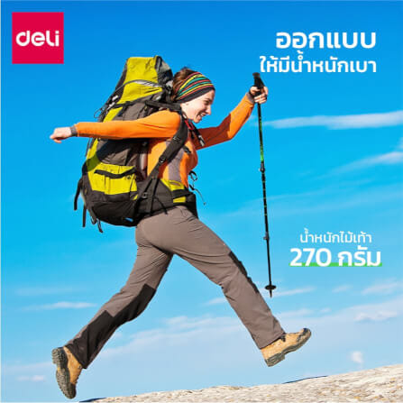 ไม้เดินป่า DELI VS4061-SL-01 สีเงิน_2