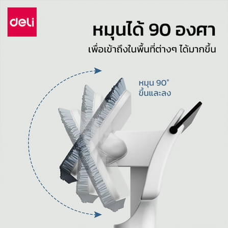 ไม้ม็อบสเปรย์ 2IN1 VUSIGN VS1034-WH-01 ถูพื้นและเช็ดกระจกได้_3