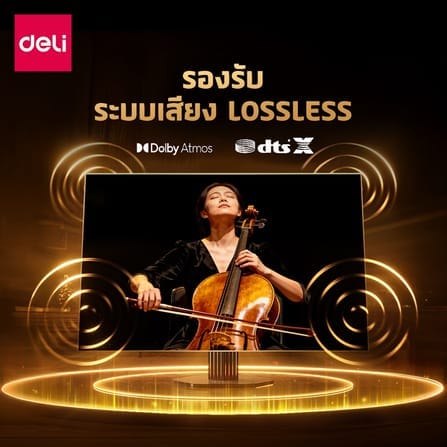 สาย HDMI DELI ET860(05)-BK-01 4K 5 ม. สีดำ_4