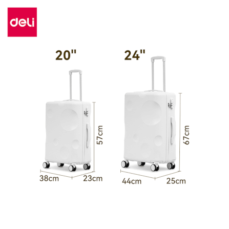กระเป๋าเดินทางล้อลาก DELI EH1058-YL-20-01 20นิ้ว สีเหลือง_6
