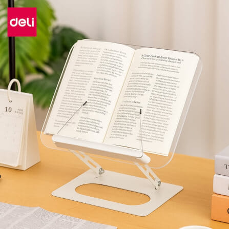 แท่นวางหนังสือ DELI VS6215-WH-01 ขนาด 24 X 30 ซม. สีใส_5