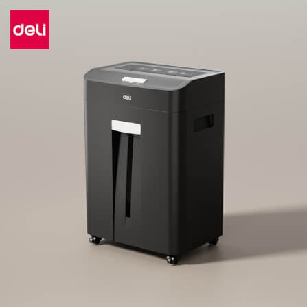 เครื่องทำลายเอกสาร DELI E14436-BK-01 23ลิตร สีดำ_6