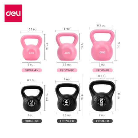 เคตเทิลเบล AGNITE ER070-PK-01 4 กก. สีชมพู_7