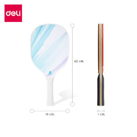 ไม้พิคเคิลบอล DELI ER401-C-WH-01 สีขาว_7