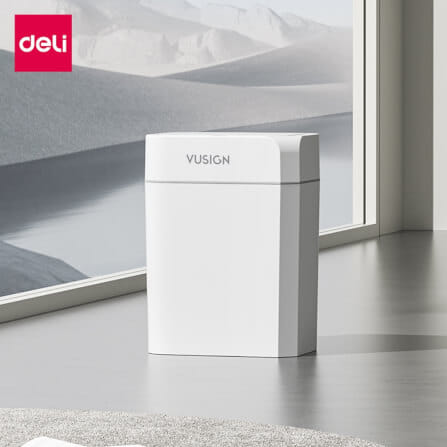 ถังขยะอัจฉริยะ VUSIGN VS1417-WH-01 18ลิตร สีขาว_8