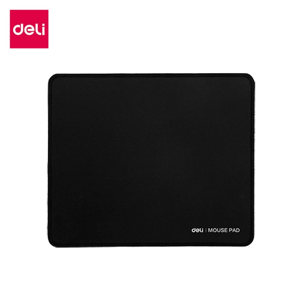 แผ่นรองเมาส์ DELI ET685-BK-01 25 X 20 CM สีดำ_0