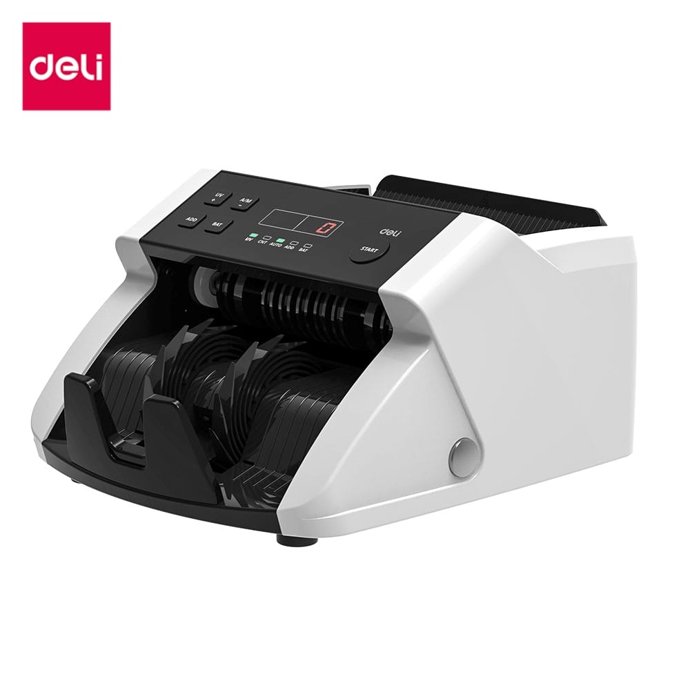 เครื่องนับแบงค์ DELI CT968-WH-01 สีขาว_0