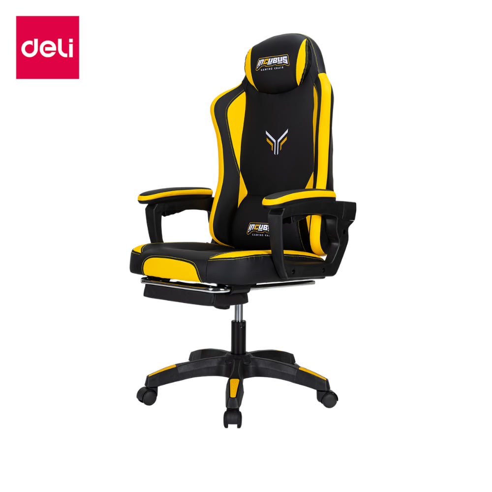 เก้าอี้เกมมิ่ง DELI E4936-YL-01 สีเหลือง_0