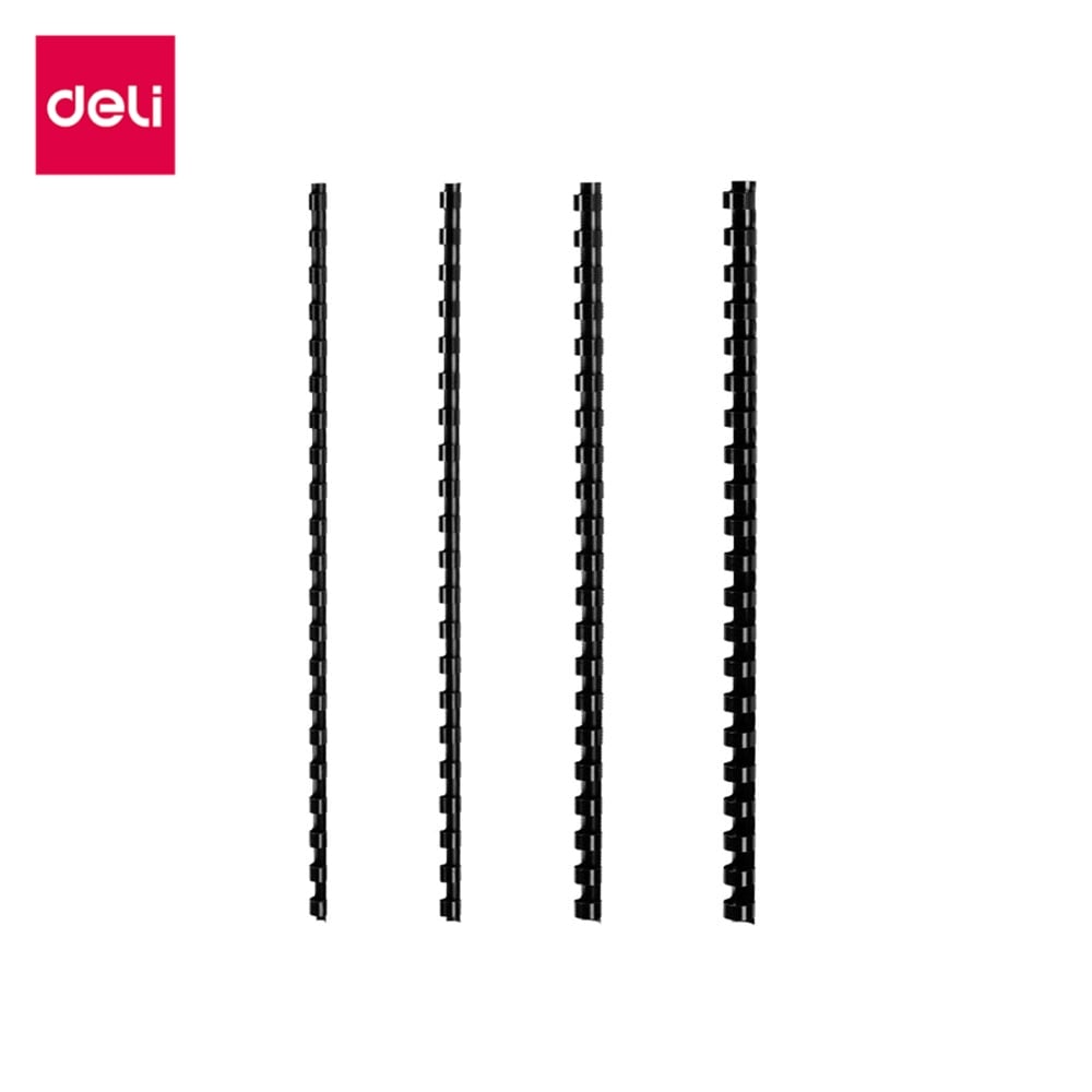 สันห่วง DELI ET301-BK-01 6 มม. สีดำ (ชุด 20 ชิ้น)_0