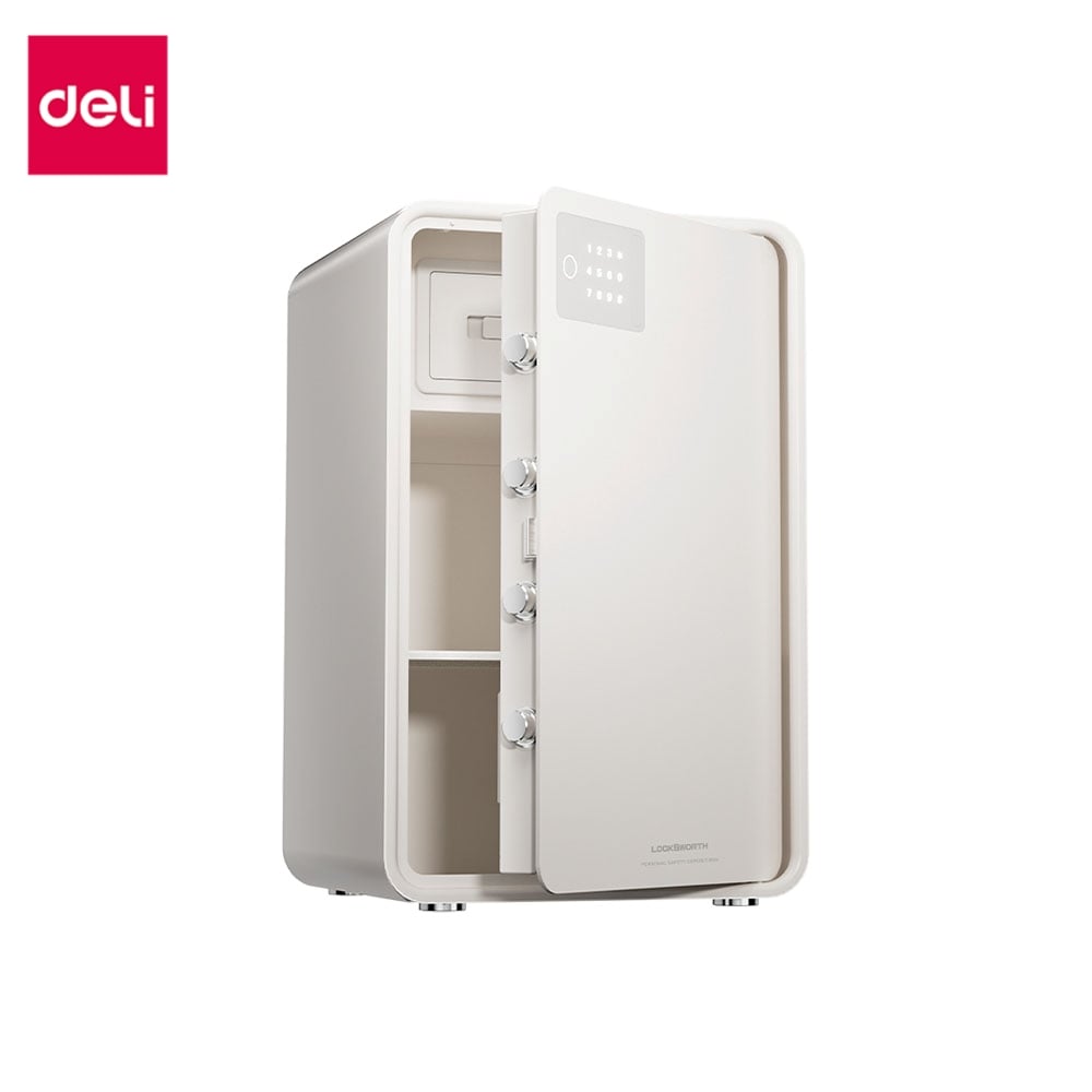 ตู้นิรภัยดิจิตอล DELI VS4574-WH-01 สีขาว_0