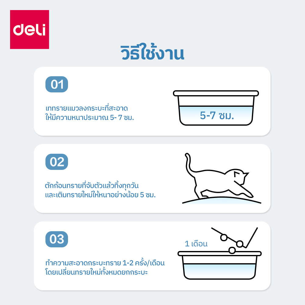 ทรายแมว BEMBAM BM01-MX-01 สูตรลดกลิ่นและลดฝุ่น 1 กก._4