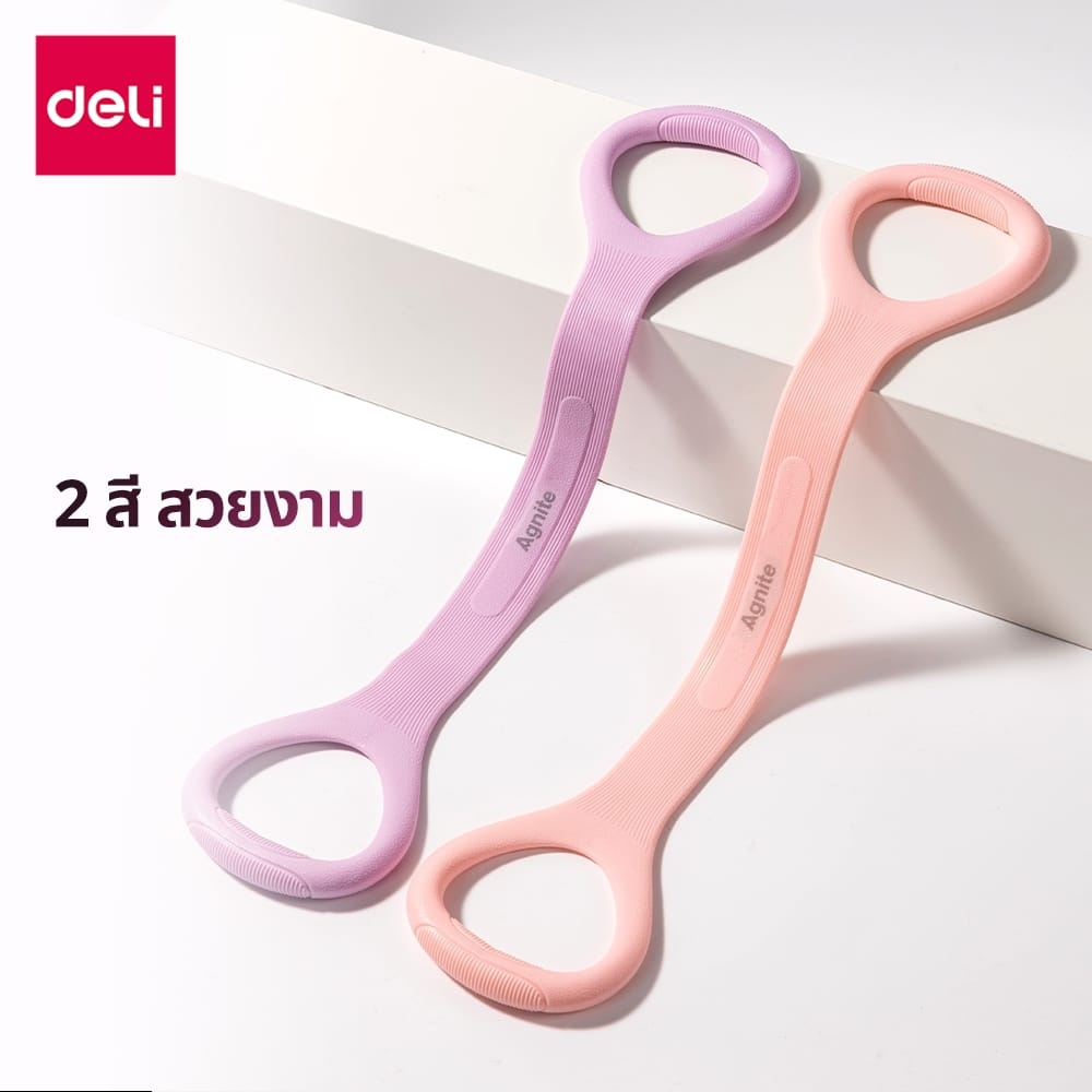ยางยืดออกกำลังกาย AGNITE ER267-PK-01 โอลด์โรส_6