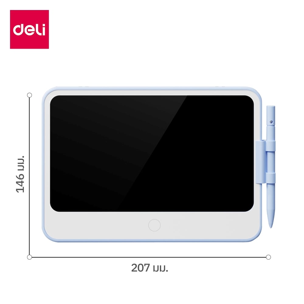 กระดานเขียน DELI MF510-WH-01 10 นิ้ว สีฟ้า_6