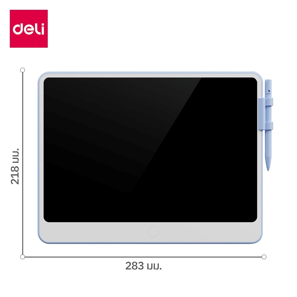 WRITING TABLET DELI MF511-WH-01 14IN BLUE_6