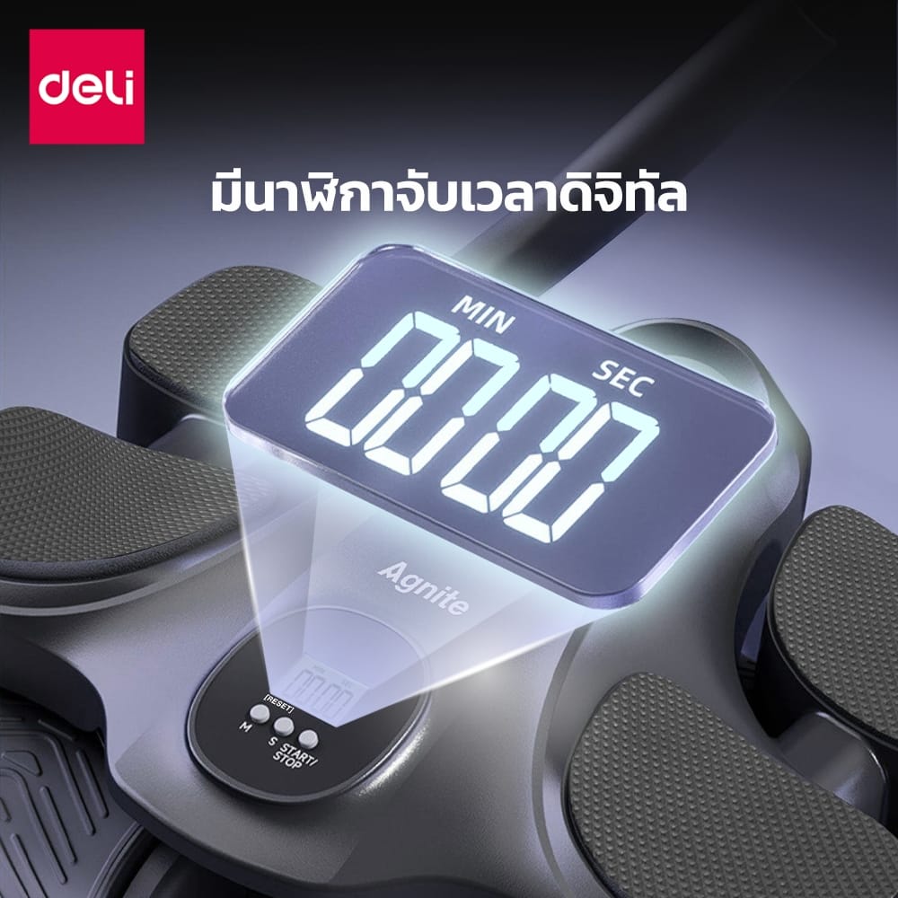 เครื่องบริหารหน้าท้อง AGNITE ER013-BK-01 สีดำ_7