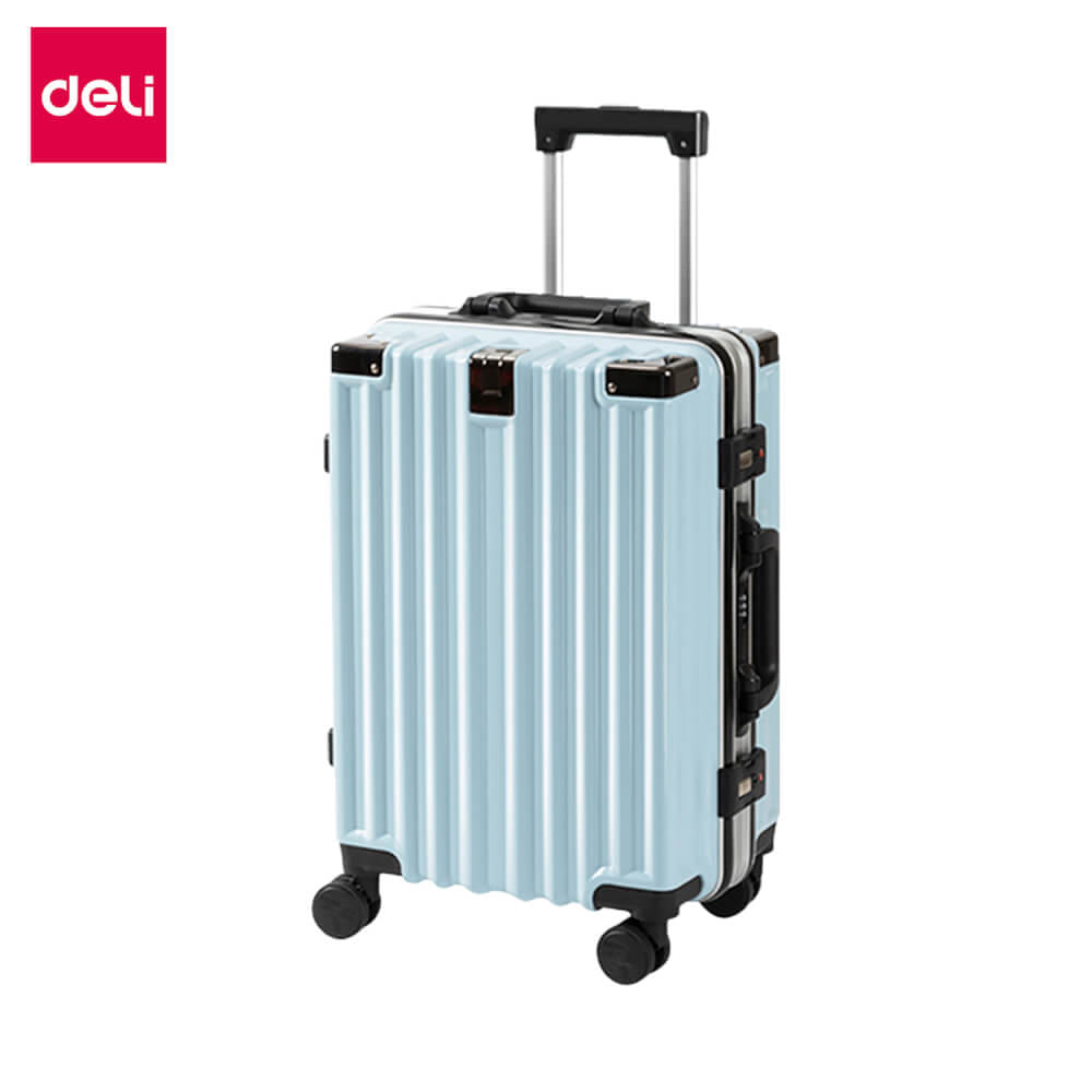 กระเป๋าเดินทางล้อลาก 20 นิ้ว DELI EH1045-BL-20-01 สีฟ้า