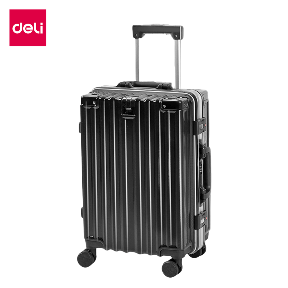 กระเป๋าเดินทางล้อลาก 24 นิ้ว DELI EH1045-BK-24-01 สีดำ