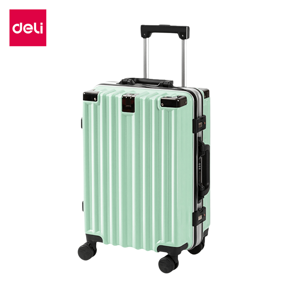 กระเป๋าเดินทางล้อลาก 24 นิ้ว DELI EH1045-GN-24-01 สีเขียว