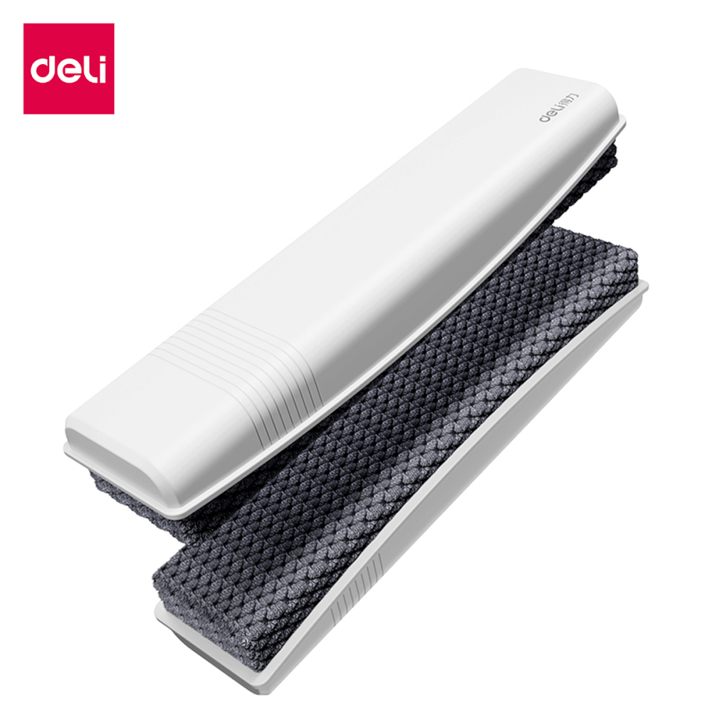 แปรงลบกระดานไวท์บอร์ด DELI MB407-WH-01 ขนาด 4.4X18.8X2.6 CM