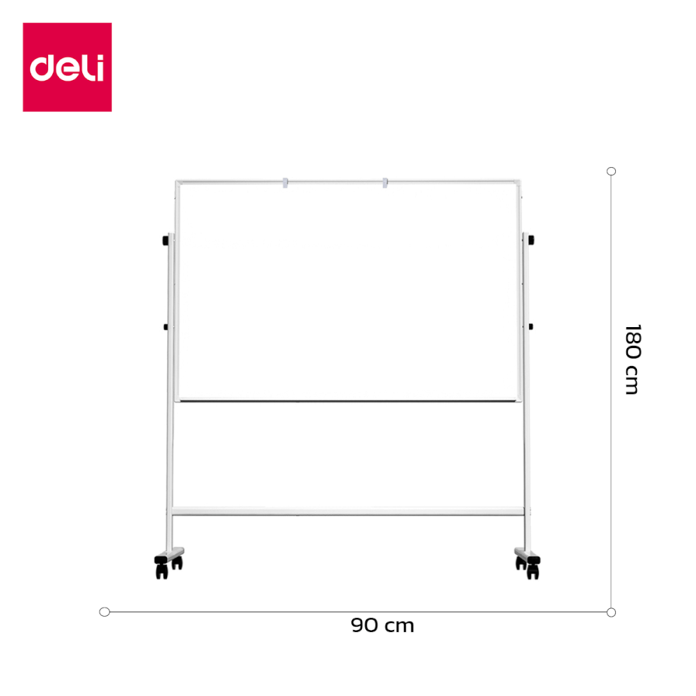 กระดานไวท์บอร์ด DELI 33624-GR-01 ขนาด 90 X 180 CM_7